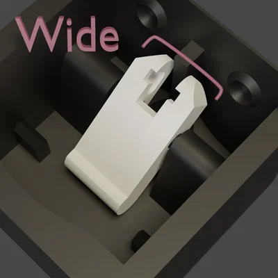 Móc Treo Chìa Khóa Mèo Bản Tinh Chỉnh (cứng hơn, dễ in hơn)