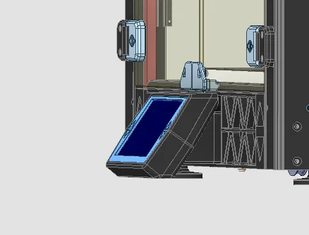 Sovol SV08 5" BTT HDMI Display V1.2 - Ngàm/mount gắn vị trí zin, không cần khoan - Image 1