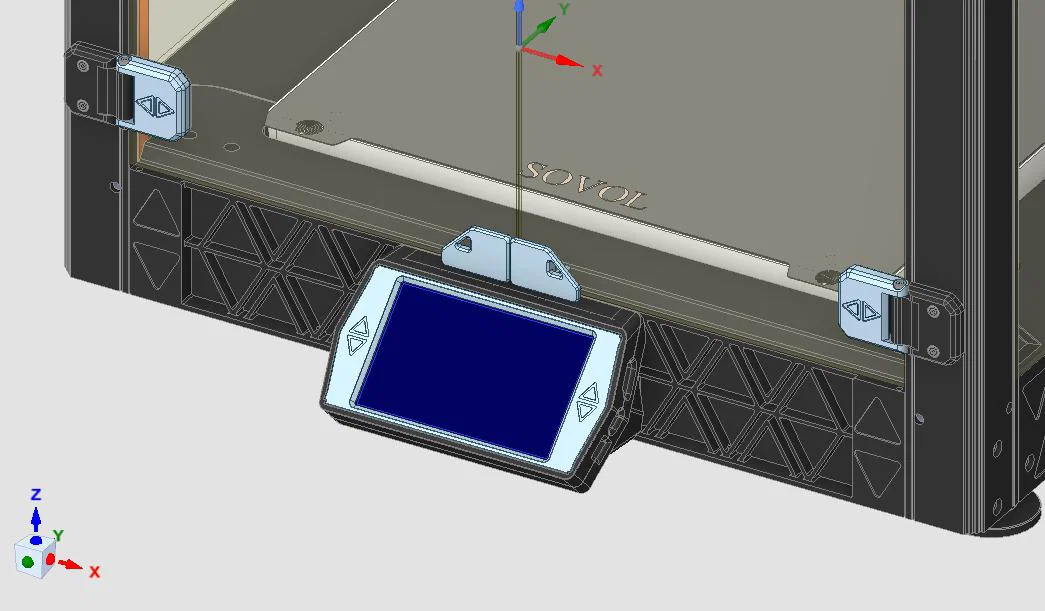 Sovol SV08 Mount cho Makerbase MKS IPS50 5Inch - Image 7