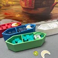 Bộ khay in 3D tiện ích cho board game River of Gold - Thumbnail 5