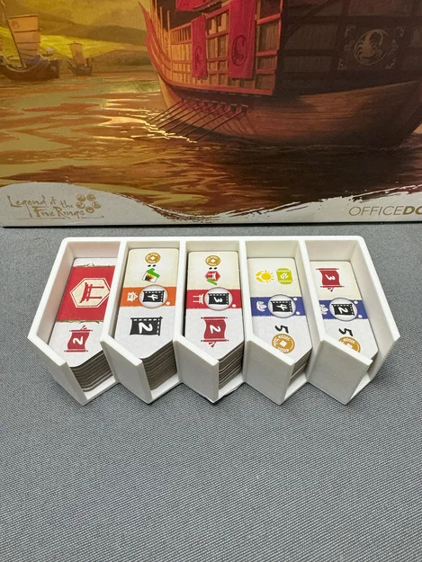 Bộ khay in 3D tiện ích cho board game River of Gold - Image 6