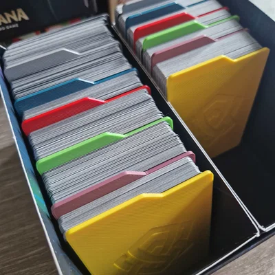 Vách ngăn bài Lorcana (Lorcana card dividers) với biểu tượng ink