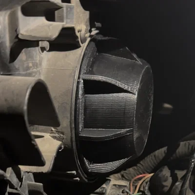 Nắp Đậy Chống Bụi Đèn Pha Cho Kia Rio 3 - File In 3D Tiện Lợi