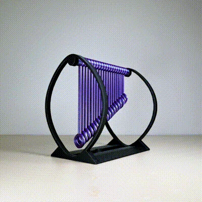 Đồ chơi Pendulum Wave với 3 bộ con lắc