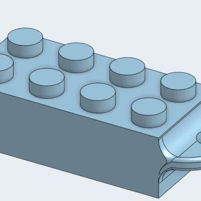 Móc khóa gạch lắp ráp LEGO cải tiến - Bền bỉ và tiện dụng