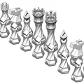Bộ Quân Cờ (Chess Pieces) - Thumbnail 1