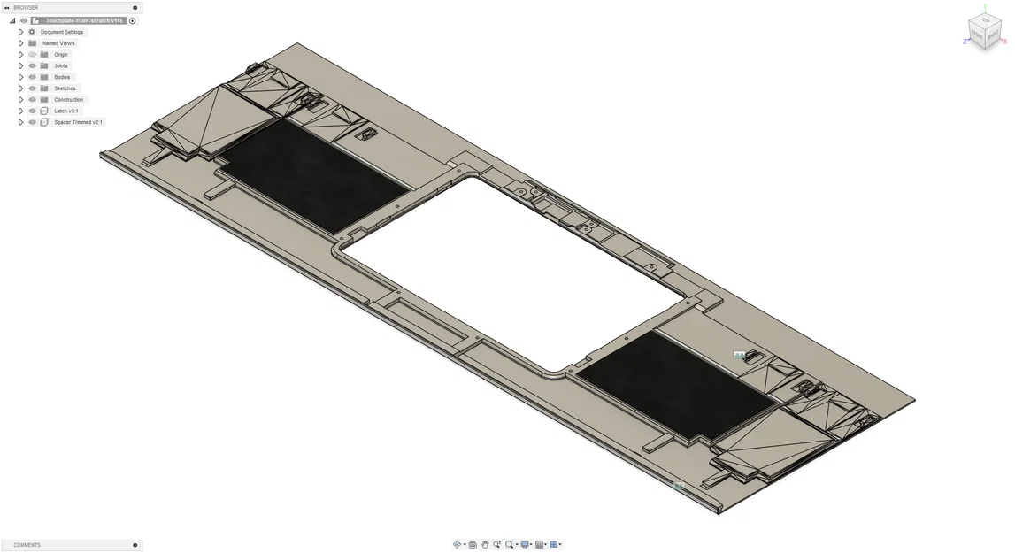 Khung đỡ touchpad liền khối cho Framework Laptop 16 - Image 3