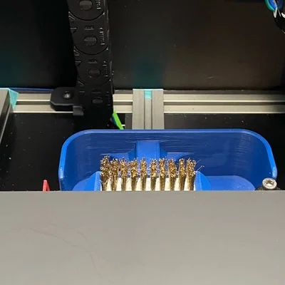 Bucket xả purge & bàn chải chà nozzle Micron Decontaminator