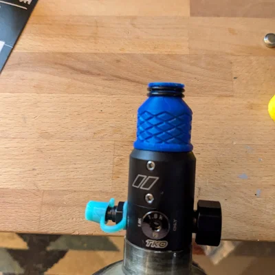 Nắp bình HPA có ngăn 2 O-ring cho regulator Paintball/Airsoft