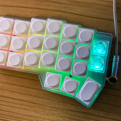 Bộ Case và Plate 3D Cho Bàn Phím Cơ Corne V4.1 MX