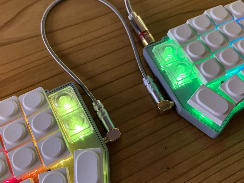 Bộ Case và Plate 3D Cho Bàn Phím Cơ Corne V4.1 MX - Image 3