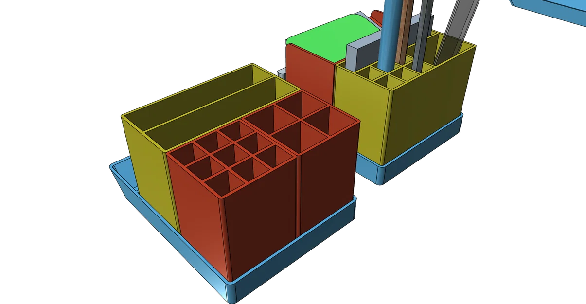 Khay đựng đồ để bàn in 3D đa năng, dễ in không cần support - Image 2