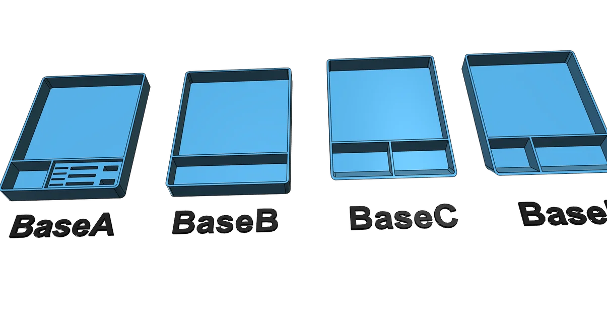 Khay đựng đồ để bàn in 3D đa năng, dễ in không cần support - Image 3