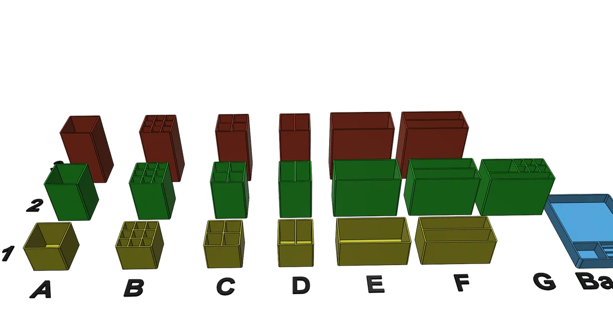 Khay đựng đồ để bàn in 3D đa năng, dễ in không cần support - Image 6