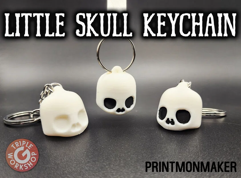 Móc Khóa Đầu Lâu Nhỏ - Image 1