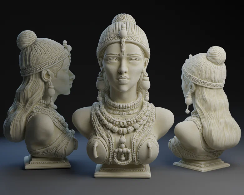 Tượng bán thân Vesna Moon – Nữ hoàng Autum Jam Band Festival - Image 1