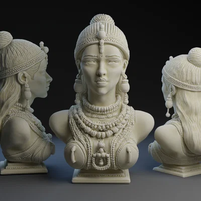 Tượng bán thân Vesna Moon – Nữ hoàng Autum Jam Band Festival