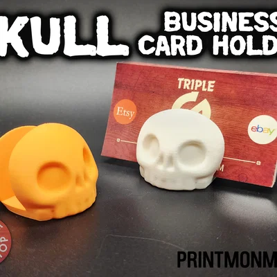 Khay Đựng Danh Thiếp Đầu Lâu (Skull) - Không Cần Supports