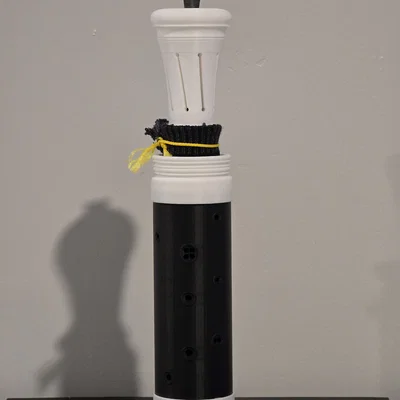 Rackett – Nhạc cụ hơi double reed thời Phục Hưng (bản in 3D)