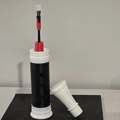 Rackett – Nhạc cụ hơi double reed thời Phục Hưng (bản in 3D)