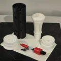 Rackett – Nhạc cụ hơi double reed thời Phục Hưng (bản in 3D) - Thumbnail 4