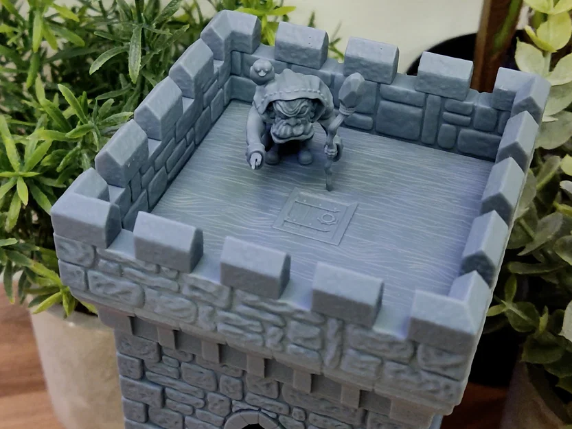 Tháp Lâu Đài – In 3D Không Cần Support, Dễ In cho RPG & Diorama - Image 6