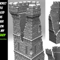 Tháp Lâu Đài – In 3D Không Cần Support, Dễ In cho RPG & Diorama - Thumbnail 8