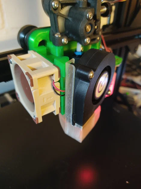 Ngàm DanAnd cho E3D Revo Micro + Sherpa Mini: Ender3/CR10/Sunlu S8, Bowden/Direct - Image 2