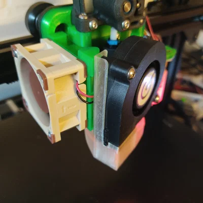 Ngàm DanAnd cho E3D Revo Micro + Sherpa Mini: Ender3/CR10/Sunlu S8, Bowden/Direct