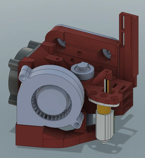 Ngàm DanAnd cho E3D Revo Micro + Sherpa Mini: Ender3/CR10/Sunlu S8, Bowden/Direct - Image 4