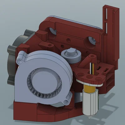 Ngàm DanAnd cho E3D Revo Micro + Sherpa Mini: Ender3/CR10/Sunlu S8, Bowden/Direct