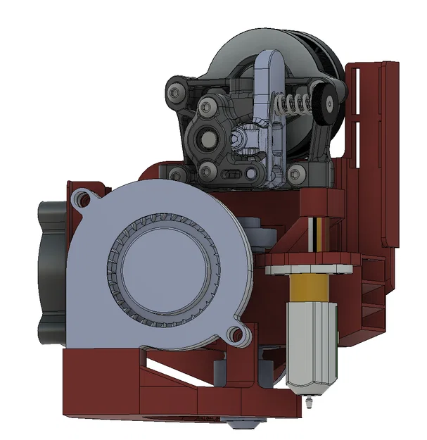Ngàm DanAnd cho E3D Revo Micro + Sherpa Mini: Ender3/CR10/Sunlu S8, Bowden/Direct - Image 5