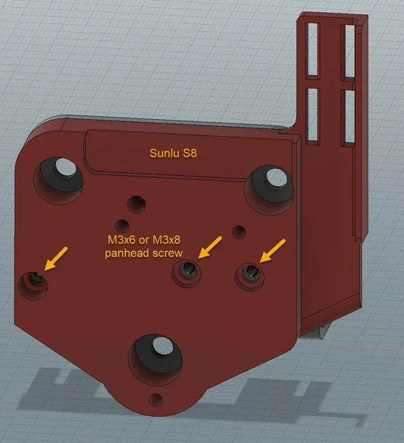 Ngàm DanAnd cho E3D Revo Micro + Sherpa Mini: Ender3/CR10/Sunlu S8, Bowden/Direct - Image 12
