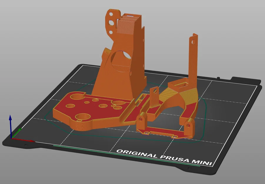 Ngàm DanAnd cho E3D Revo Micro + Sherpa Mini: Ender3/CR10/Sunlu S8, Bowden/Direct - Image 18