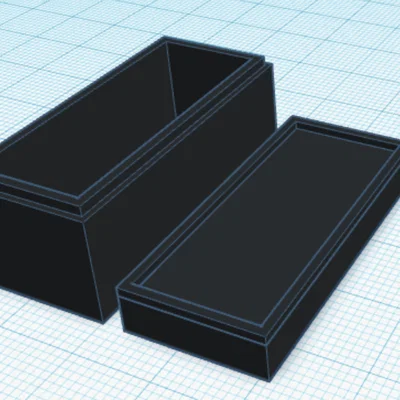 Hộp Đựng Đồ Đa Năng Có Nắp Đậy In 3D Tiện Lợi