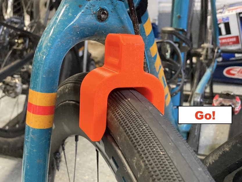 Thước đo bề ngang lốp Cyclocross (Cyclocross tire width gauge) - Image 2