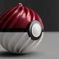 Đồ trang trí cây thông Noel, quả cầu phong cách Pokeball - Thumbnail 1