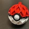 Đồ trang trí cây thông Noel, quả cầu phong cách Pokeball - Thumbnail 4