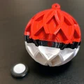 Đồ trang trí cây thông Noel, quả cầu phong cách Pokeball - Thumbnail 5