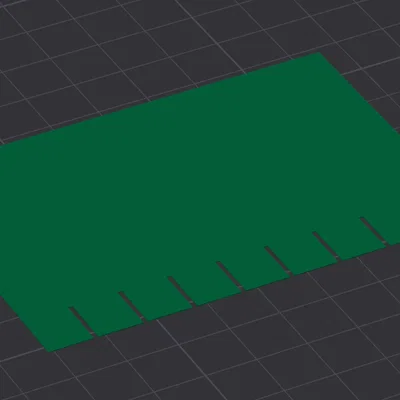 Mô hình kiểm tra lớp in đầu tiên (First Layer Calibration Test)