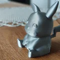 Mô hình Pikachu 3D dễ thương cho fan Pokemon - Thumbnail 2