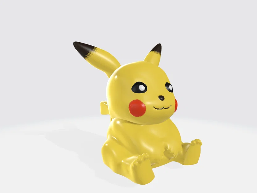 Mô hình Pikachu 3D dễ thương cho fan Pokemon - Image 3