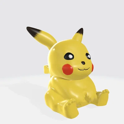 Mô hình Pikachu 3D dễ thương cho fan Pokemon
