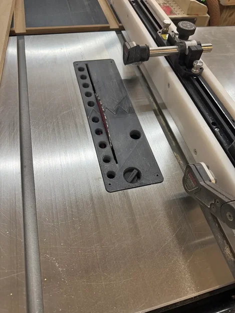 Throat Plate Zero Clearance cải tiến cho Laguna Fusion F1/F2/F3, hút bụi tốt hơn - Image 2