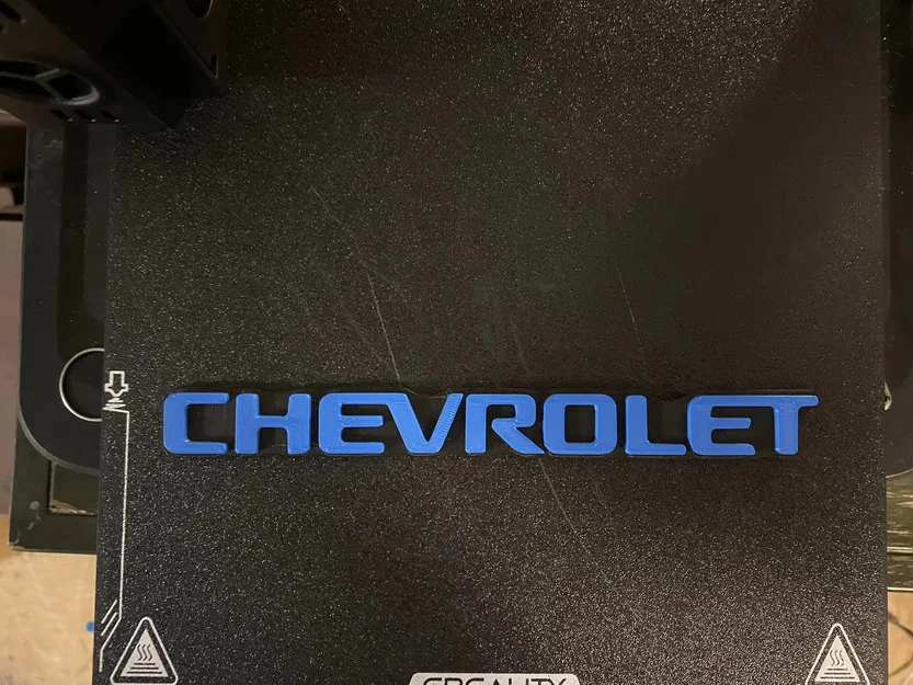 Mô hình logo Chevrolet in 3D - Phụ kiện trang trí cho người yêu xe - Image 1