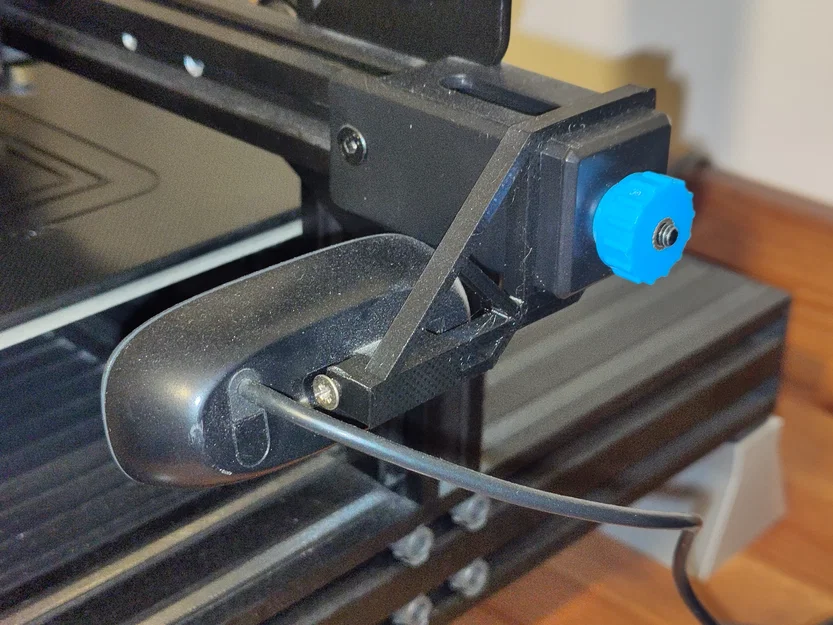 Ngàm gắn webcam Logitech C270 cho máy in 3D Ender 3 V2 - Image 1