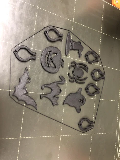 Phụ kiện trang trí ly rượu chủ đề Halloween in 3D độc đáo - Image 5