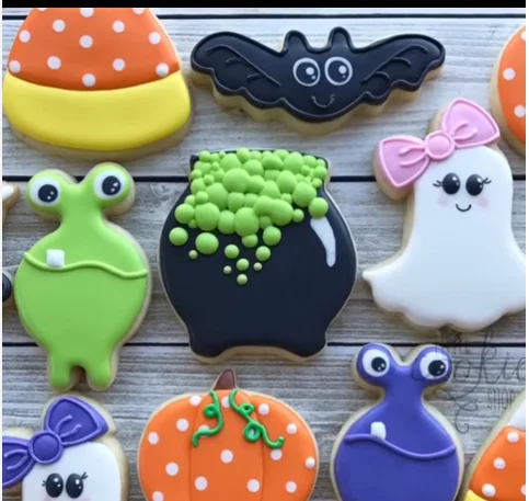 Bộ khuôn cắt bánh quy Halloween độc đáo in 3D - Image 1