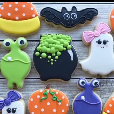 Bộ khuôn cắt bánh quy Halloween độc đáo in 3D