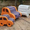 City Car – Xe đô thị dễ thương in nghiêng không cần supports - Thumbnail 1